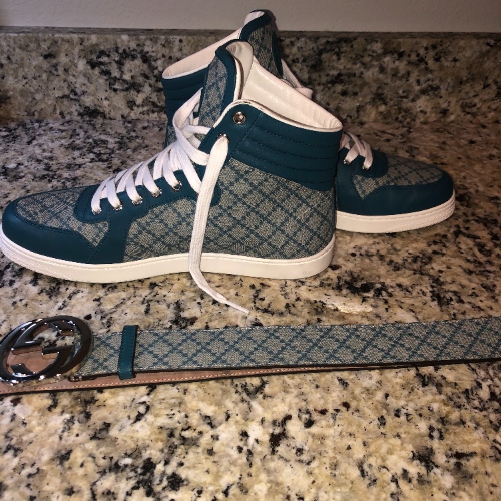 Gucci Men Sneakers belt not included - Picture 2 of 7